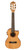 The Lanikai FM-5CET 5-String Tenor Ukulele features a flame maple top, back, and sides for bright, articulate tone with eye-catching visual depth. The 5-string configuration adds a high and low G for expanded range and fuller chord voicings. Its cutaway design improves upper-fret access, while the Fishman® Kula preamp delivers clean, natural amplified sound. Ideal for performers and players looking for a unique, expressive ukulele.