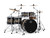 The Mapex Saturn VI Studioease 5-Piece Shell Pack (SR628XUZXG) features hybrid maple/walnut shells that provide powerful projection, rich tonal depth, and responsive dynamics. Finished in a bold Black Ink Burst, this kit includes SONIClear bearing edges for improved tuning stability and enhanced resonance—ideal for studio recording, live performance, and drummers seeking high-end tone with striking aesthetics.