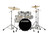 Sonor AQ1 Studio Set - Piano White (AQ1-STUDIOWMCPW) 5-piece birch shell drum kit with TuneSafe lugs, chrome hardware, and high-gloss Piano White finish