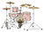 PDP PDNY1604PR New Yorker 4-Piece Drum Kit in Pale Rose Sparkle finish with chrome hardware featuring maple shells, compact design, and full PDP tone – available at Musician Madness.