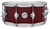 DW Design Series 14" x 6" Snare Drum – Cherry Stain (DDLG0614SSCS) featuring a 10-ply maple shell with natural warmth, responsive tone, and classic cherry stain finish.