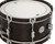 PDP Concept Classic 6.5x14 Snare Drum in Ebony Stain finish with matching wood hoops and maple shell, ideal for classic and modern drummers.