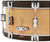PDP Concept Classic 6.5x14 Snare Drum in Natural Stain finish featuring contrasting Walnut wood hoops and maple shell for a vintage-inspired look and tone.
