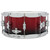 PDP Concept Maple 6.5x14 Snare Drum in Red to Black Fade Lacquer finish with maple shell and chrome hardware, offering bold style and classic maple tone.