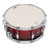 PDP Concept Maple 6.5x14 Snare Drum in Red to Black Fade Lacquer finish with maple shell and chrome hardware, offering bold style and classic maple tone.