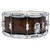 PDP Concept Maple Exotic 6.5x14 Snare Drum in Walnut to Charcoal Burst Lacquer finish with maple shell and chrome hardware, offering warm tone and elegant fade design.