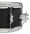PDP Concept Series 6.5x14 Black Wax Maple Snare Drum in Satin Black finish with chrome hardware, offering deep maple tone, crisp response, and modern appearance.