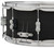 PDP Concept Series 6.5x14 Black Wax Maple Snare Drum in Satin Black finish with chrome hardware, offering deep maple tone, crisp response, and modern appearance.