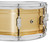 PDP Concept Series 6.5x14 Snare Drum in Natural Satin Brushed Brass with 1.2mm shell and chrome hardware, producing warm tone, lively projection, and classic look.