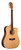 Washburn Harvest D7SCE Dreadnought Cutaway Acoustic Guitar in Natural Gloss finish with spruce top and mahogany back and sides – Musician Madness