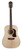Washburn D10S Heritage 10 Series Dreadnought Acoustic Guitar in Natural finish with solid spruce top and mahogany back and sides – Musician Madness