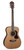 Washburn F11S Heritage 10 Series Folk Acoustic Guitar in Natural finish featuring a solid spruce top and mahogany body – Musician Madness