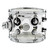 DW Design Series 7x8 Acrylic Suspended Tom in Clear finish with chrome hardware and acrylic shell construction – Musician Madness