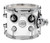DW Design Series 7x8 Maple Suspended Tom in Gloss White Lacquer with chrome hardware and maple shell construction – Musician Madness