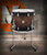 PDP Concept Maple 14x16 Floor Tom in Satin Charcoal Burst Lacquer with chrome hardware and maple shell – warm maple tone and sleek satin burst finish – Musician Madness