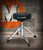 DW 9000 Series Airlift Round Top Drum Throne (DWCP9100AL) – hydraulic adjustable drum seat with padded round cushion and double-braced base – Musician Madness