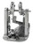 DW MFG Series Machined Direct Drive Double Bass Drum Pedal (DWCPMDD2GR) Gun Metal Edition with included carrying bag