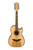 H. Jimenez Satin Natural Laser Design Bajo Quinto Cutaway Electric (LBQ1GXE-MC) with hardwood case acoustic-electric bajo quinto guitar