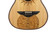 H. Jimenez Satin Natural Laser Design Bajo Quinto Cutaway Electric (LBQ1GXE-MC) with hardwood case acoustic-electric bajo quinto guitar