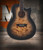 Washburn Deep Forest Burl Grand Auditorium Acoustic-Electric Guitar - Black Fade (DFBACEB)