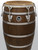 Latin Percussion 16-Inch Siam Oak Barril De Bomba with chrome plated hardware (LP2616-MS) - handcrafted LP hand drum honoring Puerto Rican tradition, available at Musician Madness.