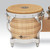 Latin Percussion LP Gen 2 CCII 7-1/4"–8-5/8" Oak Bongos in Natural Finish (LP201AX-2) – handcrafted LP bongos with classic tone and durable oak shells, available at Musician Madness.