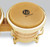Latin Percussion LP 7-1/4" and 8-5/8" Generation II Bongos – Natural Finish with Gold Hardware (LP201AX-2AW) – handcrafted LP bongos with oak shells and premium tone, available at Musician Madness.