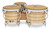 Latin Percussion LP Generation 3 Traditional 5-1/2", 7-1/4", and 9" Bongos – Oak Natural with Chrome Hardware (LP202-AW) – handcrafted LP multi-size bongos with warm tone, available at Musician Madness.