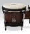 Latin Percussion LP Matador Traditional 7-1/4"-8-5/8" Oak Bongos - Whiskey Barrel Finish with Black Hardware (M201-WB) - stylish LP Matador bongos with warm tone, available at Musician Madness.