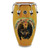 Latin Percussion LP Santana CCII 12-1/2" Tumba – Oak Africa Speaks with Chrome Hardware (LP552X-SAS) – signature Santana LP tumba available at Musician Madness.