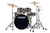 Sonor AQX Sonor AQX Stage Drum Set – Black Midnight Sparkle with 1000 Series Hardware (AQX-STAGE-NC-BMS).Stage Drum Set – Black Midnight Sparkle with 1000 Series Hardware (AQX-STAGE-NC-BMS).