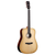 Alvarez Laureate LD70Le Left-Handed Dreadnought Acoustic-Electric Guitar in Daybreak featuring a full dreadnought body, left-handed design, bold low-end projection, and premium onboard electronics for live and studio performance.