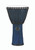 Latin Percussion LP724B World Beat FX 11" Rope-Tuned Synthetic Djembe featuring a lightweight synthetic shell, durable rope tuning system, vibrant blue finish, and resonant tone ideal for world percussion, classrooms, and recreational drumming.
