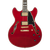 The Dâ€™Angelico DAEDCTCH2GS Double Cutaway Electric Guitar features a striking Trans Cherry finish paired with a classic double-cut body and stop-bar tailpiece for enhanced sustain and stability. Its comfortable neck, quality pickups, and refined craftsmanship deliver warm, expressive tones suited for blues, rock, jazz, and everyday playing. A stylish and versatile instrument built for reliability and musicality.