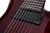 schecter hellraiser c-8, c8 black cherry guitar, 8-string metal guitar, emg active pickup guitar, extended range electric guitar, schecter hellraiser 8 string, 103, musician madness