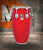 Toca Custom Deluxe Fiberglass Conga, 11-3/4" - Red (4611-3/4FR)