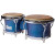 Toca Custom Deluxe Bongos - Matte Blue (4600-MB)