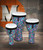 Toca Sympatico 3-Piece Tunable Djembe Set - Autumn Days (TSSND-3PCAD-FT)
