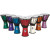 Toca Freestyle Colorsound 7" Djembe - Set of 7 (TFCDJ-7MS)