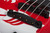 Schecter Simon Gallup Ultra Spitfire - Gloss White with Red Lion graphic (2254)