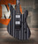 Schecter Synyster Custom - Gloss Black with Silver Pinstripes (1740)