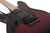 Schecter Miles Dimitri Baker SVSS LH - Crimson Red Burst Satin (2136)