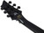 Schecter RavenDark V FR Abbath Signature - Gloss Black with Silver Pinstripes (287)