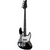 Schecter JD DeServio J-4 - Gloss Black with 'BLS' Distressed Flag (84)