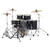 PDP Mainstage 5pc Complete Kit w/HW, Paiste Cymbals, Throne - Black Sparkle (PDMA2215KTBS)