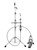 DW 9000 Series Remote Cable Hi-Hat, 2FT Hi-Hat Stand