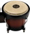 LP City 6-7 Bongos Oak Vsb Bk percussion instrument