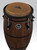 LP Mat Ss 12 1/2 Tumba Pine Whsky Barrel Bk percussion instrument