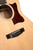 Cort GA1EOP Grand Regal Series GA1E Acoustic-Electric Guitar - Open Pore Natural (GA1EOP-U)