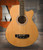 Washburn AB5 Cutaway Acoustic Electric Bass Guitar w/ Gig Bag - Natural (AB5K-A-U)